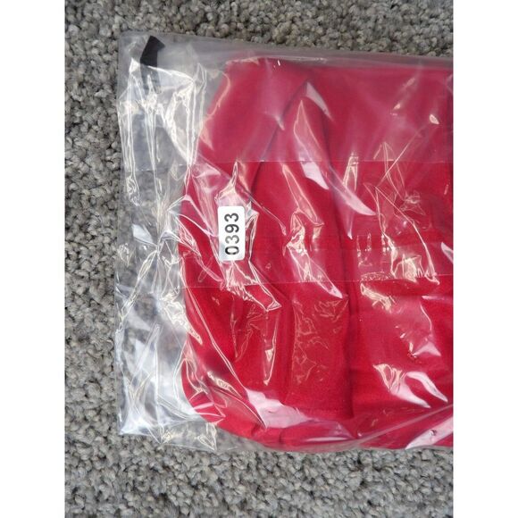 Vtg Y2K Victorias Secret Small Silky Lace RED Camisole Crop Top Womens VALENTINE - Picture 8 of 8